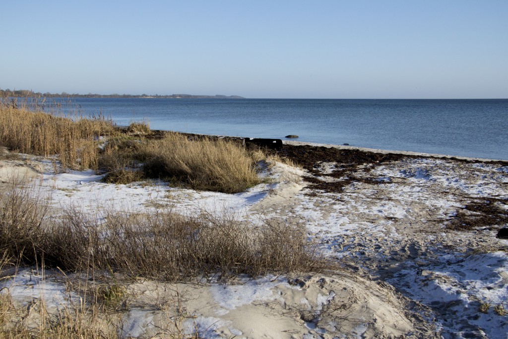 Vemmetofte Strand har fint rent sand. Tangen fjernes om sommeren, og der opsættes badebroer. En vidunderlig perle, hvor du kan være i fred.